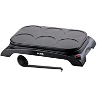 Los mejores  - Domo DO8709P- Crepera para 6 Panqueques- 1000 W